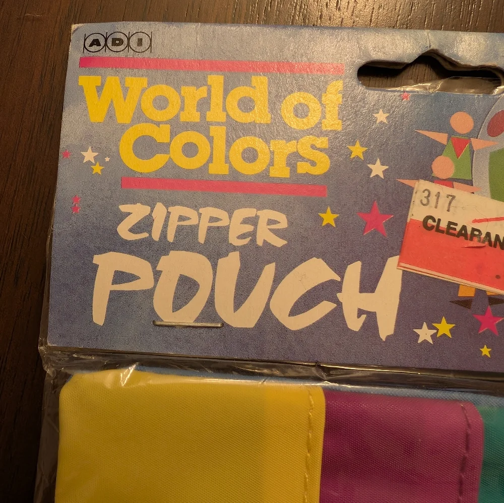 NWT Vintage 1988 Pencil Pouch